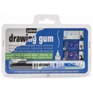 Pebeo 0.7mm Fine Drawing Gum Masking Fluid Precision Marker Pen 033102